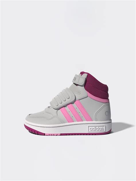 adidas mid hoops grijs|Adidas hoops mid sneakers.